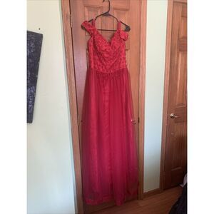 Jaeden Ever Pretty Red Ball gown Off The Shoulder NWT Mother Of‎ Bride Prom